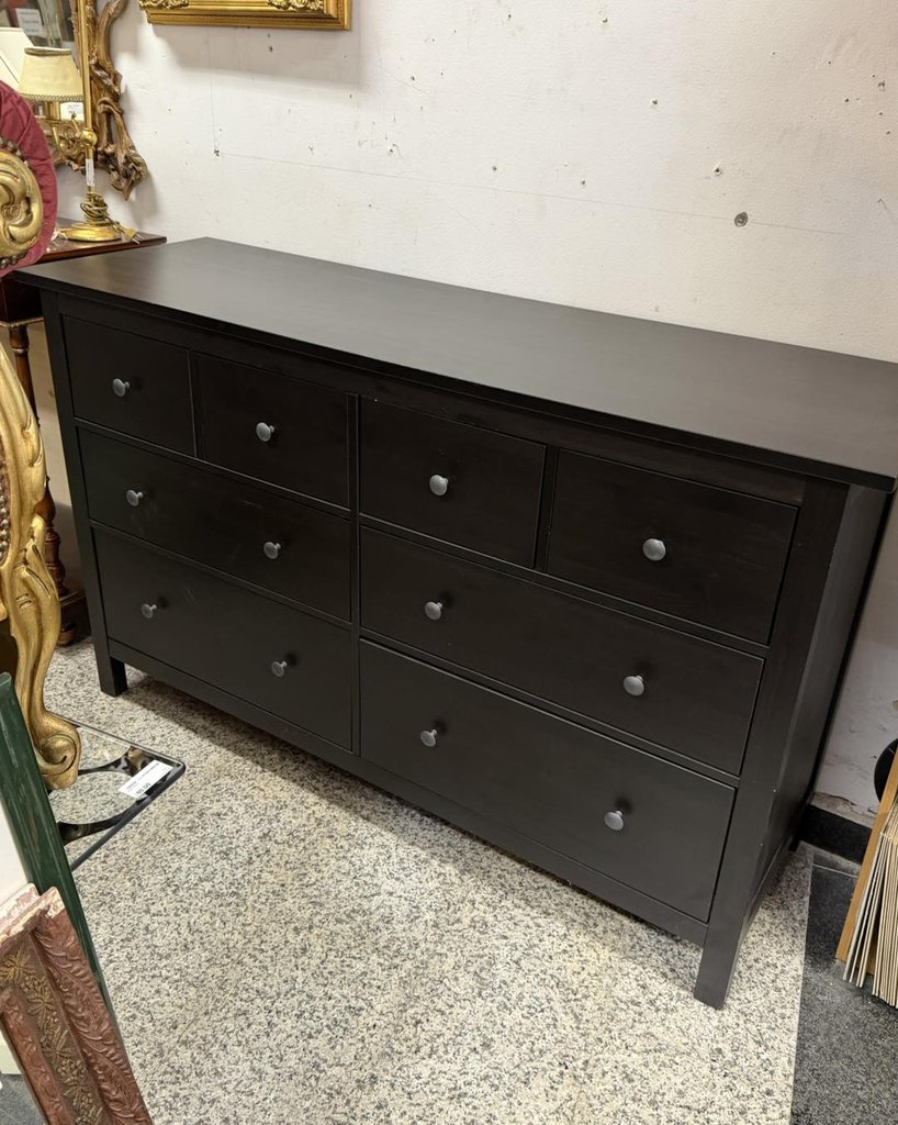 Cassettiera IKEA Hemnes nera  8 cassetti a soli 150! — € 150 — Gravina